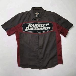 Vintage Harley Davidson Mechanic Shirt